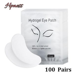 100pairs/Pack Eye Care Pad Hydrating Eye Tip Stickers Wraps Non-Woven Patches Under Pads Lash Gel Patches Your Label