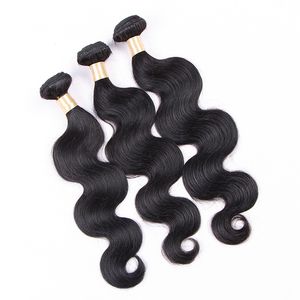 ELIBESS BRAND Body Wave Human Hair Extensations Tkaczy 3 wiązki 830 cali Malezyjskie dziewicze Remy Warbunki włosów darmowe dhl