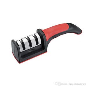 Household Knife Grindstone Coarse Fine Sharpening Stone Sharpeners Hard Alloy Ceramic Knife Sharpener With Handle Kitchen Tool BC BH1021-2
