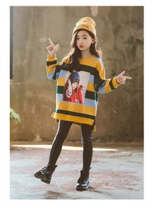 6 7 8 9 10 11 12 13 14 15 16 Jahre alt Teenager-Mädchen Hoodies Winter Candy Color Sweatshirt Pullover mit Fleece-Kapuzen-Kinderkleidung