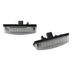 2Pcs Car LED License Plate Light 12V SMD Number Plate Lamp For Toyota Avensis Verso Camry Aurion Prius For Lexus IS200 LS430 GS300