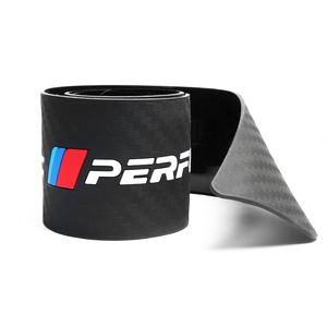 Per BMW E90 E92 E46 F20 F30 F15 E70 E71 G30 M Performance Rivestimento del paraurti posteriore Adesivo PVC Gomma morbida Piastra di protezione del bagagliaio Strip171a