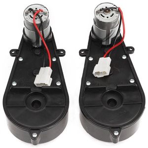 Freeshipping 2 Pcs 550 Universal Children Electric Car Gearbox With Motor 12Vdc Motor With Gear Box Kids Ride On Car Baby Car Parts