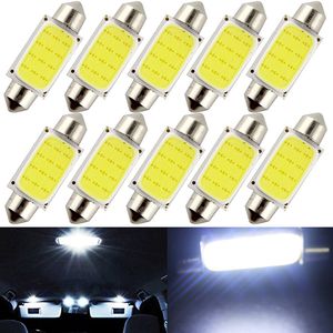 31mm 36mm 39mm 41mm Bil COB 1.5W DC12V Interior Auto LED-lampor Lampa Dome Lights Plate Lampor Bulb