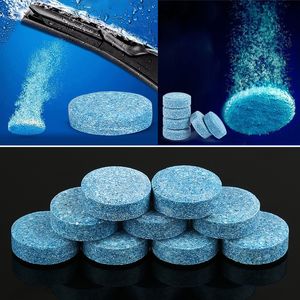 100pcs 1Pc4L Water Car Windshield Glasses Auto Glass Washer Window Cleaner Compact Effervescent Tablet Detergent Car Accessories214x