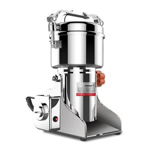 Wholesale small food mill for sale - Group buy 2020 New Food Mill Powder Machine Ultrafine Household Small Dry Grinding Grain Chinese Herbal Medicine Grinder V