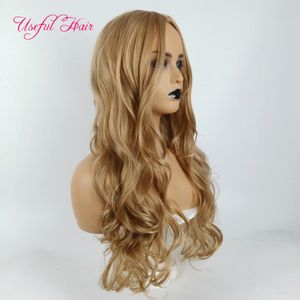 Synthetic wig light brwon grey short ombre blonde wigs braiding braided wigs synthetic lace front wigs none lace wave curly bug for twisted