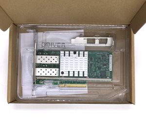 Cina OEM X520-DA2 10G SFP + dualport PCIe 2.0 x8 Intel 82599ES Chip scheda di rete Ethernet