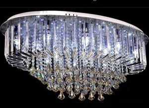 Grandi luci moderne in cristallo da soffitto, prezzo speciale più venduto Illuminazione in cristallo al 100% per la sala del soggiorno MYY