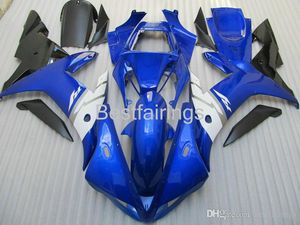 100% wyposażenia. Wysokiej jakości Wtryskarka Working Kit dla Yamaha R1 2002 2003 Białe Blue Fairings YZF R1 02 03 BV89