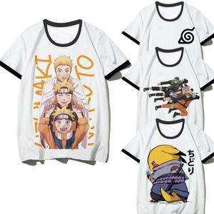 Anime hajuku T-shirt för män Kvinnor sommar mode tecknad t-shirt Casual Tshirt Rolig topp tees manlig kvinnlig storlek s-3xl