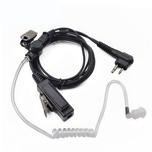 Surveillance Acoustic Air Tube Earpiece Headset for Motorola Walkie Talkie I9P4