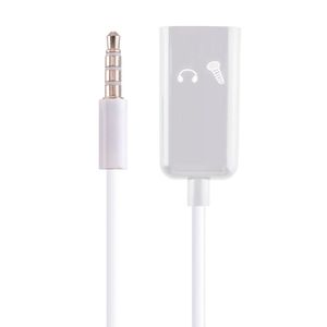 3,5 mm Adapter rozdzielający kabla audio do żeńskiego do żeńskiego