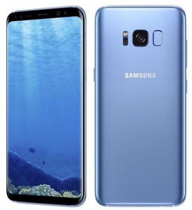 Оригинальный мобильный телефон Samsung Galaxy S8 SM-G950U 4G LTE, 64 ГБ, 5,8 дюйма, один сим, 12-мегапиксельная, 3000 мАч, серия S отремонтированный телефон.