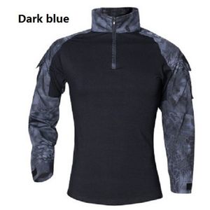 Men's T-Shirts Brand Clothing New Autumn Spring Men Long Sleeve Tactical Camouflage T-shirt camisa masculina Quick Dry Army shirt