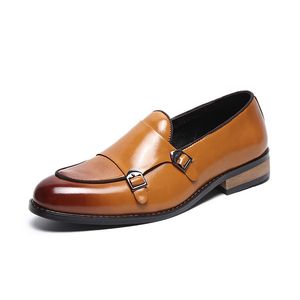 Podwójny Monk Pasek Buty Office Buty Mężczyźni Klasyczne Buty Męskie Moda Moda Zapatos Oxford Hombre Sapatos Social Masculino Bute Damskie 2019