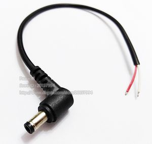 Cables, 90 Degree Right Angled DC 5.5x2.5MM Power Tip Plug Jack Connector Male Socket CCTV Cord Cable About 30CM 20PCS