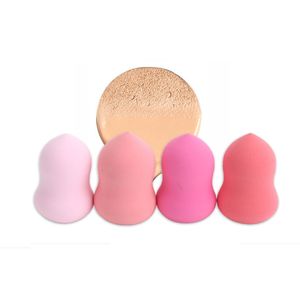 Flawless Smooth Makeup Foundation Sponge Blender Puff Beauty Bekväm Vattendroppe Form Färger