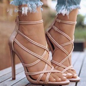 Sexy women Pumps derss Shoes sandals women sandals Casual Rome Shallow Peep Toe zipper High heels Wedding Party shoes