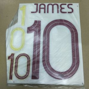 Wholesale free shipping colombia for sale - Group buy 2019 Colombia home name sets James Colombia Name and number Colombia James name printing