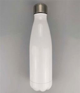 17oz Sublimation Wasserflasche Edelstahl Tumbler Thermotransfer Sportflasche Outdoor Trinkbecher Isolierung Wasserflasche A02