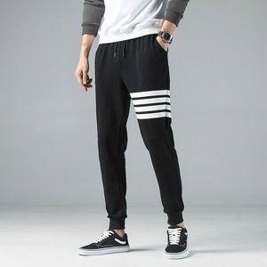 Outono inverno novo homem tornozelo calças abaixadas calças soltas calças de lazer masculino streetwear hip hop pant