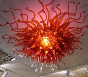 Çiçekler ile% 100 Ağız Üflemeli CE UL Borosilikat Murano Cam Dale Chihuly Sanat Yeni Şık Avizeler