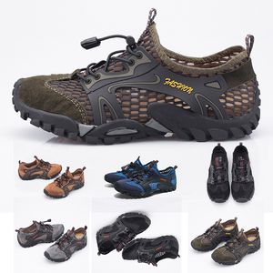 Top Platformy Kobiety Mężczyźni Creek Buty Trzyple Brązowy Szary Niebieski Czarny Oddychający Wodoodporna Odporna na zużycie Designer Designer Sport Sneakers 38-45