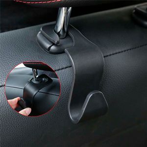 Car Back SEAT HOOK HANGER PORTABLE PURSE BAG Hängande hållare Väskor Organizer Hook Holder Storage Auto Interior Accessoarer