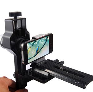 Freeshipping adaptador de uso dural para Universal para Spotting Scopes Telescópio microscópio Câmera Digital telefone Mount Holder Adapter23-43mm