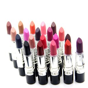 POPFEEL 20 colori opaco impermeabile lunga durata nutriente rossetto tinta tatuaggio nude velluto rossetto donne cosmetici di bellezza