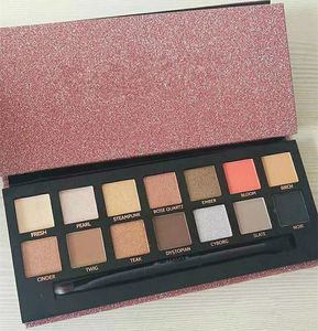 Hot Makeup Moderne Lidschatten-Palette, 14 Farben, begrenzter Lidschatten mit Pinsel, rosa Lidschatten