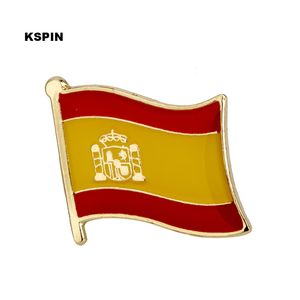 Spain Flag Lapel Pin Flag Badge Lapel Pins Badges Brooch KS0190