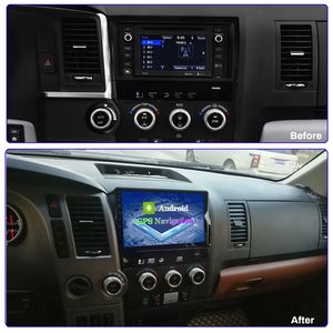 Toyota Sequoia 2008-2015 Android 10 Player GPS Navi Multimedia HD Full Touch Screen SWC 미러 링크 용 자동차 비디오 라디오