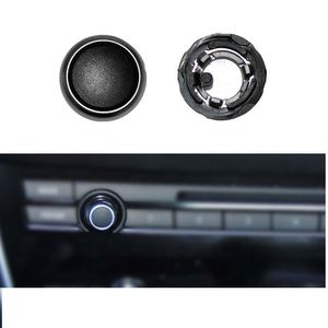 Car Radio Knob Cover Auto CD Player Switchs Button Volume Knobs for BMW 5 6 7 Series F10 2010-2016 and F02 2009-2015