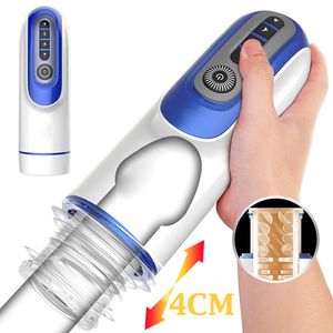 Automatic Sucking Masturbator Men's Masturbation Cup Vagina Oral Pussy Licking Toys Aircraft Cup Male Vibrator Sex Toys For Men Y190711