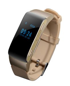 Bluetooth DF22 Smart Wristbands orologi HiFi Sound Headset Digital Wrist Calories Pedometer Track Fitness Sleep Monitor