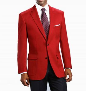 Moda Groomsmen Çentik Yaka Damat Smokin Iki Düğme Erkek Takım Elbise Düğün / Balo / Akşam Yemeği İyi Adam Blazer (Ceket + Pantolon + Kravat) B559