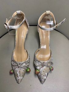 2022 novas mulheres vestido sapatos bling altos saltos bonitos nó de mulher bombas de diamante apontado toe sexy senhoras styletto sapato casamento zapatos