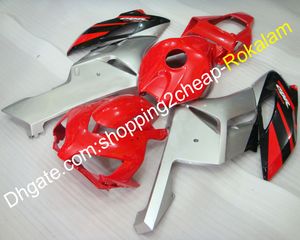 For Honda Bodywork Part CBR1000RR Fireblade Fairings 2004 2005 CBR 1000RR 04 05 Red Black Silver Aftermarket Fairing Kit (Injection molding)