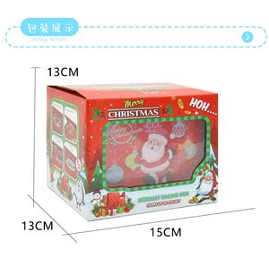 Regalo di Natale musica elettrica creativa cattura denaro ruba denaro salvadanaio Babbo Natale giocattoli novità cartoni animati per bambini