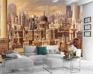 3D壁画壁紙壮大なヨーロッパの宮殿の美しい風景リビングルームの寝室のテレビのテレビの背景の壁の壁紙