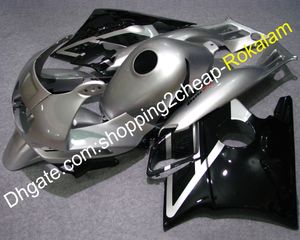 Kit de Cuidados para Honda CBR600 F2 CBR600F2 1991 1992 1993 1994 CBR600-F2 91 92 94 94 CBRF ABS plástico motocicleta conjunto de carenagens prata prata