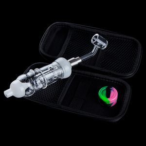 ChinaFairprice NC032 Sigara Boru Cam Bong Çanta Seti OD 32mm 510 Kuvars Banger Tırnak Titanyum Seramik Tırnaklar Dabber Alet Silikon Kavanoz Kuş Kafesi Perc Dab Teçhizat Bubbler Bongs