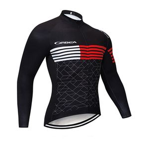 Homens Orbea Team Manga Longa Ciclismo Jersey Mountain Bike Camisa Corrida Roupa Respirável MTB Bicicleta Tops Ao Ar Livre Uniforme Y22011402