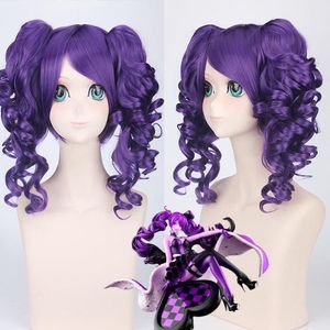 Wonderful Wonder World Alice Vivaldi Purple Cosplay Hair Wigs