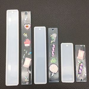 Rectangle Silicone Bookmark Mold DIY Handmade Bookmarks Mould Making Epoxy Resin Jewelry Mold Tools Craft Supplies 3 Size