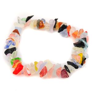 7 Ädelstenssten Armband Naturlig Multi-Gem Chakra Crystal Healing Män och Kvinnor Aura Bracelet