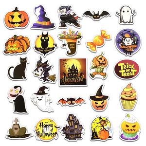 DHL Gratis Halloween Semester DIY Sticker Lot Posters Graffiti Skateboard Snowboard Laptop Bagage Motorcykel Bike Hemdekal Gåvor för barn