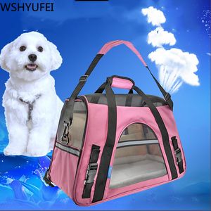 Pet backpack Winter and summer warm breathable pet backpack Outdoor comfort travel car bag carrying bag supplies WSHYUFEI